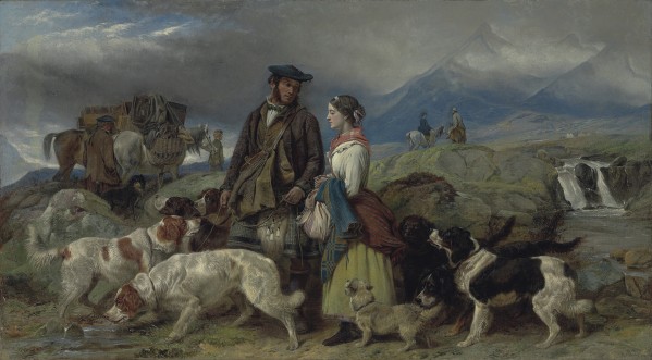 Going to the Shooting Lodge Vivienne by Richard Ansdell
